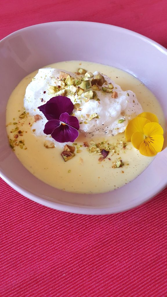 lapte de pasare, ile flottante