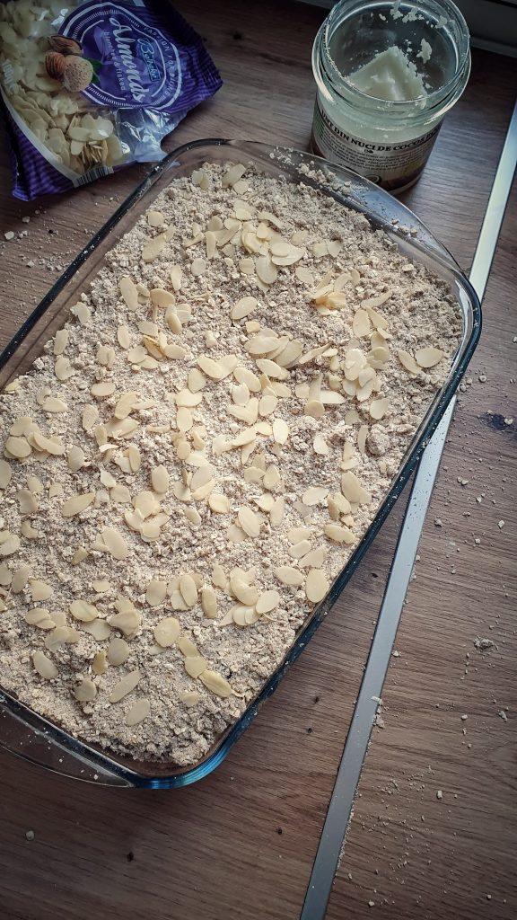 crumble cu prune fara zahar