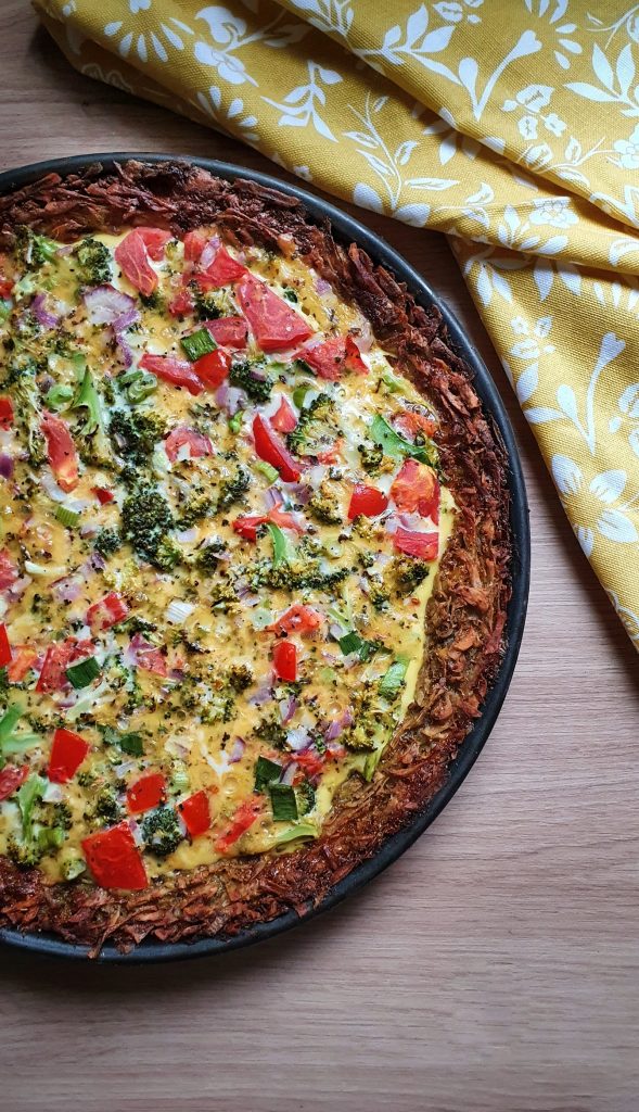 tarta cu legume vegetariana