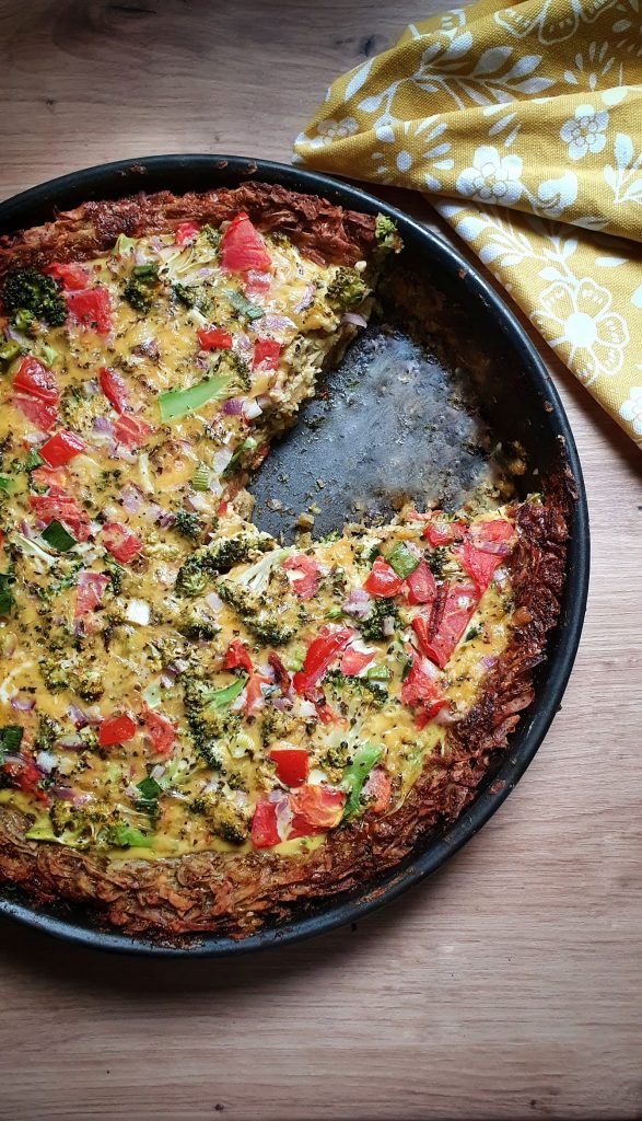 tarta cu legume vegetariana