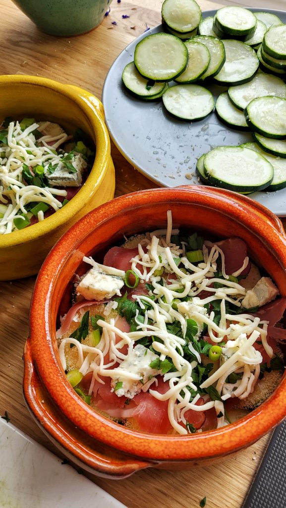 cheesy zucchini